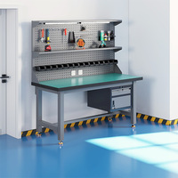 Établi multifonctionnel antistatique Table d'entretien d'atelier Établis ESD pour l'opération d'expérimentation industrielle