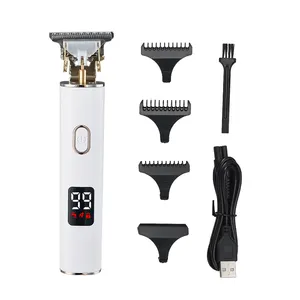 New Electric Hair Clipper Man Shaver Trimmer USB Rechargeable Barber Professional Beard Cutting Machine
