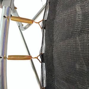 JINGYI 6ft 8ft 10ft Outdoor Round <strong>Trampoline</strong> Protective <strong>Net</strong> for Unisex Kids Adults Family Anti-Tipping Base Ladder Safe Soft - Product Image 6