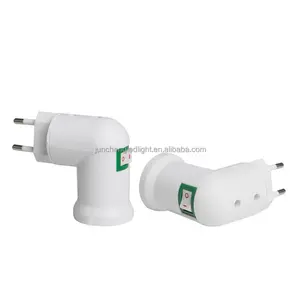 Tapa de lámpara de conversión de tornillo estándar británico E27 portalámparas LED tipo A portalámparas <span class=keywords><strong>con</strong></span> interruptor - Product Image 1