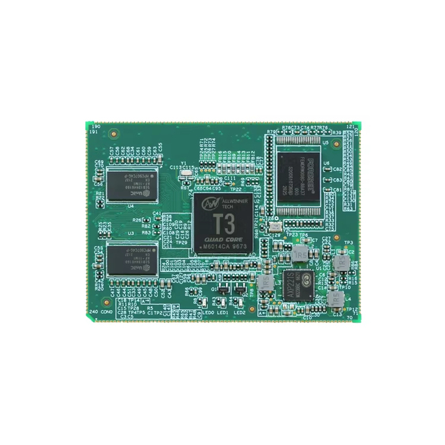 Chipboard Tronlong T3 Stamp Hole Industrial Core Board, Fully Domestic 1.2GHz Quad-core Cortex-A7, Linux with SylixOS
