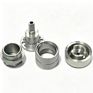 Pièces de fixation rotative en aluminium usinées sur commande par CNC pour charnières, avec rivets hexagonaux droits moletés en aluminium - Product Image 3