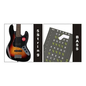 สติกเกอร์ fretboard กีตาร์4/5สตริงเบสกีตาร์คอร์ดสติ๊กเกอร์ฟิงเกอร์บอร์ดโน้ตหรือคอร์ดการเรียนรู้ - Product Image 3