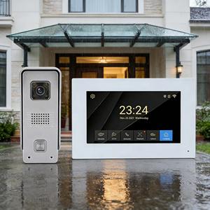 Sistema de <span class=keywords><strong>Videoportero</strong></span> Tuya con Cámara IP <span class=keywords><strong>WiFi</strong></span> 1080P para Entrada de Casa o Villa - Product Image 1