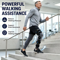 Nouveau produit 2026 : Exosquelette robotique, exosquelette de genou portable pour l'assistance à la marche, pour personnes âgées et handicapées