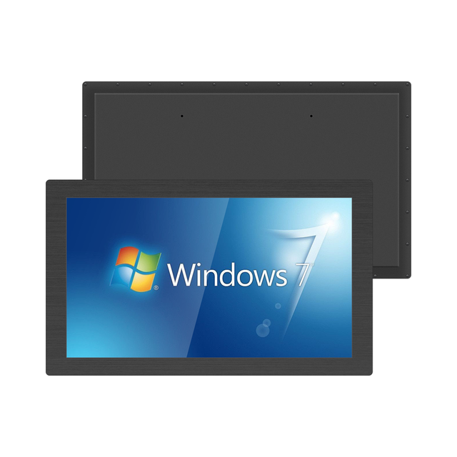 Embedded 23.8 Inch  CNC Industrial  Full Waterproof IP65  Panel PC  touch screen Support Win10/Linux panel pc