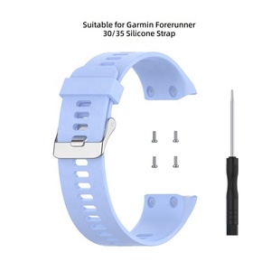 <span class=keywords><strong>Correa</strong></span> de reloj deportiva de silicona para Garmin <span class=keywords><strong>Forerunner</strong></span> 30 <span class=keywords><strong>35</strong></span>, pulsera de repuesto - Product Image 4