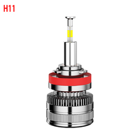 Ampoule LED de voiture FSYLX R10S à 4 puces LED latérales, éclairage à 360°, 12V, phare LED H4 H7 H11, 9012 Hb3 H4 110W H11 H7 H4, ampoule LED auto