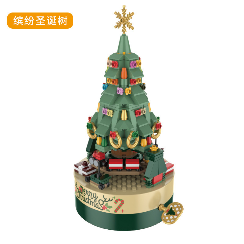 JK1302 Sapin de Noël coloré