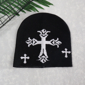 Benutzer definiertes Logo Unisex gestrickt bedruckte Winter mütze Druck Dick Jacquard gestrickt individuell bedruckte Mütze Hochwertige Hüte - Product Image 3