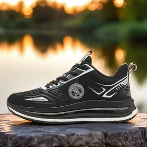 Chaussures de sport décontractées pour hommes, légères, confortables, antidérapantes, semelle résistante à l'usure, design absorbant les chocs, à lacets, souples - Product Image 6