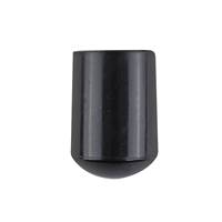 Embout de pied de meuble en vinyle noir de 3/4 pouce de hauteur |   Protection contre les rayures au sol pour chaises et tabourets |   Protection des sols et des surfaces