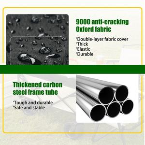 접이식 왜건 카트 야외 캠핑 접이식 카트 모든 지형 바퀴 그것은 330 파운드를 곰 수 있습니다 - Product Image 6