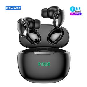 Venta al por mayor CT02 auriculares inalámbricos <span class=keywords><strong>manos</strong></span> <span class=keywords><strong>libres</strong></span> TWS BT5.2 auriculares pantalla LED auriculares con micrófonos duales para <span class=keywords><strong>Xiaomi</strong></span> Huawei - Product Image 1