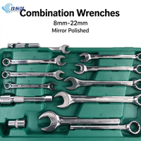 Jeu de clés à cliquet réversibles 82PSC 1/4" 3/8" 1/2" en acier CR-V, outils de réparation multi-usages pour mécaniciens automobiles