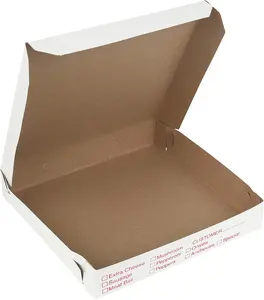 Caja de Papel Kraft para guardar comida, diseño personalizado e impresión, reciclada, plegable