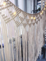 Boho Home Decor Art macramé tenture murale faite à la main décoration murale tissée tapisserie suspendue