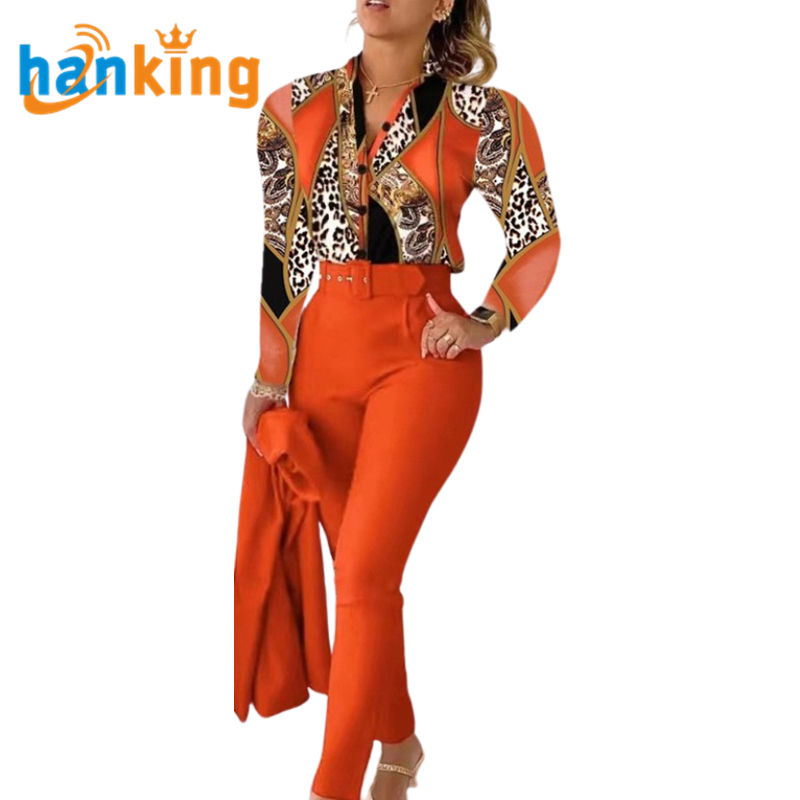 Leopard Print-Orange