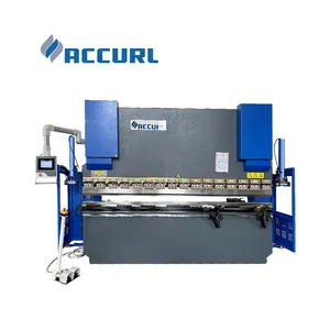 ACCURL 100T CNC Hydraulische Abkant presse Mit Delem Da41 Metall press bremse zu verkaufen
