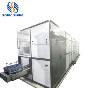 Kunden spezifisches industrielles Reinigungs system Voll automatische Ultraschall waschmaschine mit hoher Kapazität Kohlenwasserstoff-Lösungsmittel tanks Elektrisch - Product Image 1