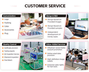 เครื่องม้วนผมแบบมืออาชีพ 5 หัว <span class=keywords><strong>ม้วน</strong></span>ลอนลึก เซรามิก ทัวร์มาลีน แบบสามท่อ ร้อนเร็ว สำหรับทำลอนชายหาด - Product Image 5