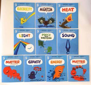 Bandes dessinées pour enfants en anglais Building Blocks of Scinence This Is Physics 10 Biology 8 Plants 8 Mathematics 6 Full 32 Volumes - Product Image 4