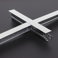 Kit de grille de plafond en acier inoxydable facile à installer |   Structure de suspension moderne, ignifuge et résistante à la corrosion