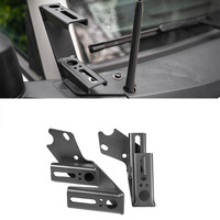 Support de fixation pour éclairage de poteau A double pour Ford Bronco, support de lampe à rainure, support de montage de projecteur de poteau A