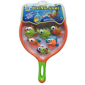 De verano juguetes 6 piezas de buceo juguetes educativos juego para niños para atrapar peces