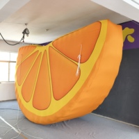Reuzen opblaasbaar sinaasappelmodel Meichen fruitthema evenement decoratie reclame opblaasbare fabriek directe levering