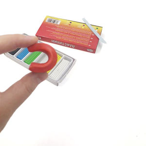 थोक पर्यावरण के अनुकूल 6-रंग दीदी किट नरम गैर विषैले मॉडलिंग मिट्टी के बच्चों के लिए शुरुआती मूर्तिकला मिनी रबर शैक्षिक खिलौने - Product Image 4