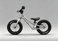 Vélo d'équilibre pour enfants, vélo d'apprentissage sans pédales pour tout-petits, vélo d'équilibre léger, vélo à siège réglable pour enfants