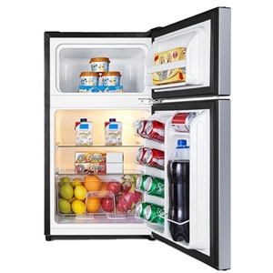 <b>Mini</b> 3.3 Cuft Home Kitchen Fridge Top Freezer Double Door Refrigerator Price <b>Mini</b> Refrigerator - Product Image 1