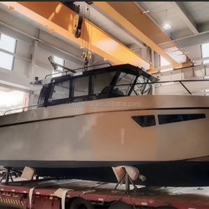Yacht de luxe <span class=keywords><strong>haute</strong></span> performance en aluminium de 10,66 m (35 pieds) pour les aventures en vagues agitées et compatible avec les bateaux semi-rigides à moteur hors-bord - Product Image 2