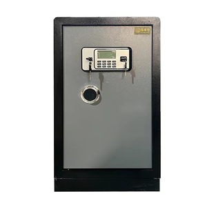 Coffre-fort ignifuge pour la maison et le bureau, robuste, à combinaison, 600x700x380mm, en acier au carbone, type autoportant, avec fonction d'alarme - Product Image 1