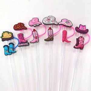 Venta al por mayor: Nuevos accesorios universales de goma suave de 10 mm de diámetro grande para sombreros de paja, serie rosa, adornos para popotes. - Product Image 4