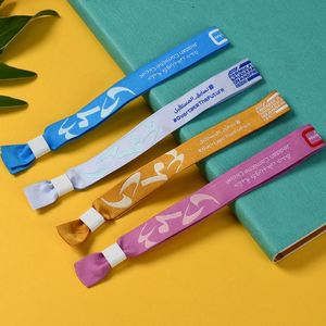 Disposable Polyester Wristbands with Plastic Buckle for Various Events and Promotions - Product Image 4