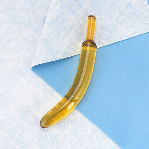 Niedlicher Kristall-<span class=keywords><strong>Dildo</strong></span> & Glas-Analplug 5 Gemüse- & Obstförmige Sexspielzeuge für Männliche und Weibliche Masturbation Prostatamassagegerät Inklusive - Product Image 3