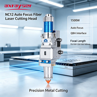 Cabezal de Corte Láser de Fibra con Enfoque Automático WSX NC12, Interfaz QBH, Múltiples Distancias Focales para Piezas de Máquinas de Corte Láser CNC para Metal