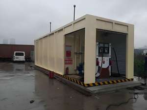 Tokheim perlengkapan layanan melayani mandiri stasiun pengisian bahan bakar CNG Mobile terisi sendiri dengan meteran aliran dan pompa - Product Image 6