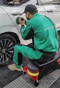 Car Wash Beauty <strong>Stool</strong> Sitting Movable <strong>Work</strong> Seat for Auto Polishing Waxing Detailing SPA Storage Good Helper - Product Image 2