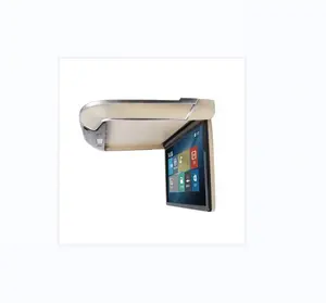 2023 Wholesale price customized 19 inch LED LCD display Android roof monitor flip top car TV