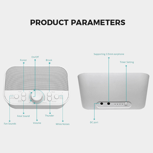 HiFiD ODM/OEM Schlafmittel Noise Toy für Schlaflos igkeit White Noise Sound Machine mit Sleep Timer Memory-Funktion für das Home Office - Product Image 5
