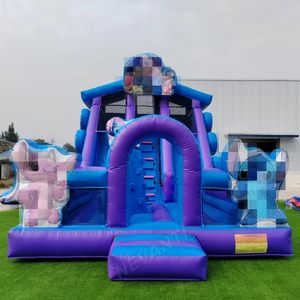Château Gonflable Toboggan Combo pour Enfants – Idéal pour Fêtes Intérieures et Extérieures, Amusement en Jardin, Équipement de <span class=keywords><strong>Parc</strong></span> d'Attractions - Product Image 1