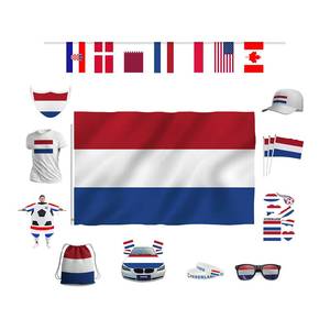 Camiseta Deportiva con Estampado Digital de la Bandera de los Países Bajos para Aficionados Holandeses, Impermeable y de Secado Rápido, Souvenir de Fútbol, Venta Caliente 2024 - Product Image 1