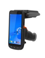 Computadora Industrial Resistente de Mano, Escáner RFID UHF de Largo Alcance con NFC y Código QR 2D, Android 10.0, Pantalla de 5.5 Pulgadas, Batería de 4800 mAh