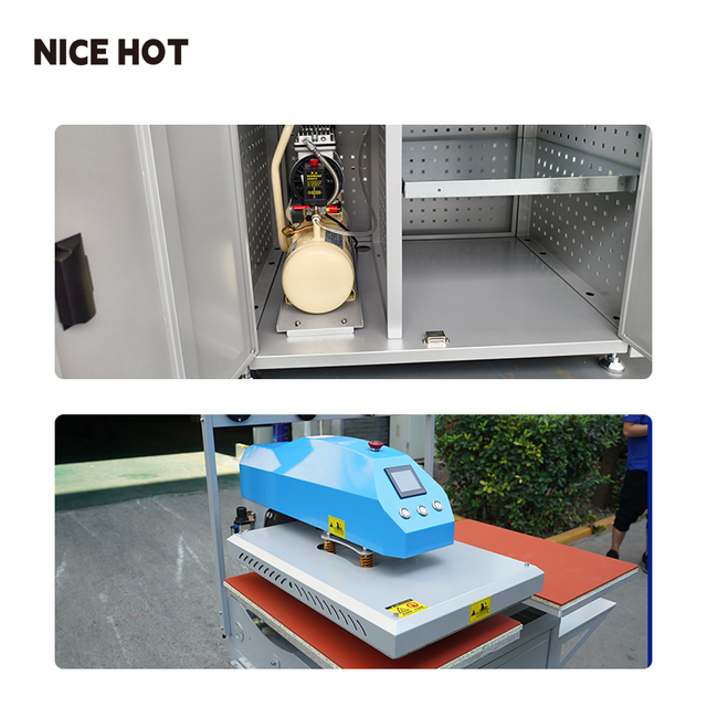 40*60cm Sublimation Transfer Heat Press Machine 16*25inches New Key without Pump Motor Engine Bearing