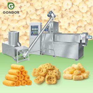 Línea de Producción de Extrusoras para Alimentos, Equipo para Hacer Bocadillos Inflados de Maíz y Máquina para Hacer Bolas de Queso - Product Image 1