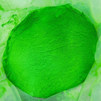 Revêtement en poudre électrostatique thermodurcissable vert clair personnalisable en boîte de 20 kg pour peinture de meubles de bateau, écologique et résistant aux intempéries