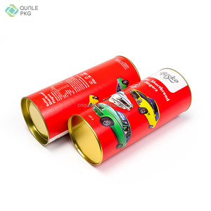 Boîte d'emballage de <span class=keywords><strong>Tube</strong></span> de papier de cylindre haut de gamme pour la boîte de <span class=keywords><strong>Bonbon</strong></span> de chocolat personnalisée de chocolat avec la fenêtre - Product Image 3